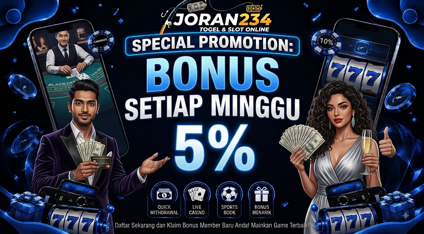 BONUS SETIAP MINGGU