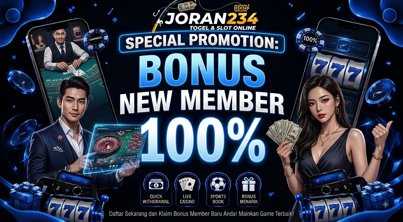 BONUS NEW MEMBER 100%